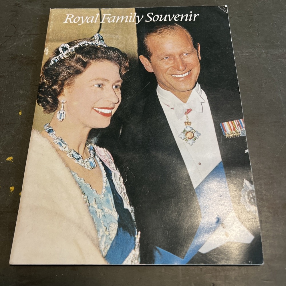 Vintage 1973 Royal Family Souvenir Book Pitkin Pictorials London British Royalty